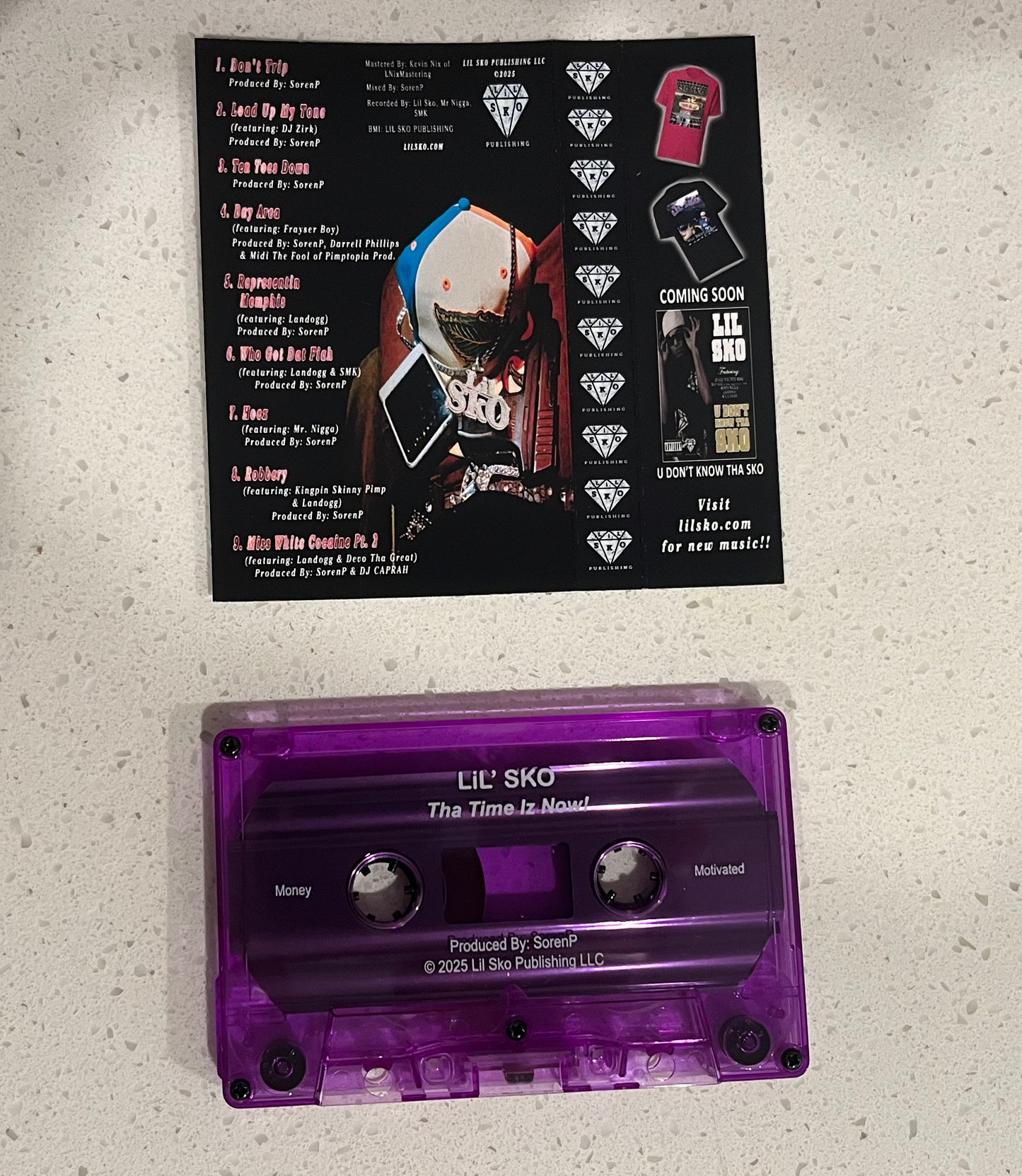 "Lil Sko" - "Tha Time Iz Now!" - Limited Cassette Tape Release