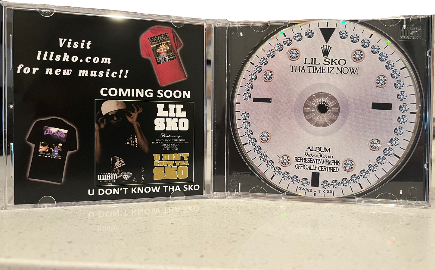 "Lil Sko" - "Tha Time Iz Now!" - Limited CD Release