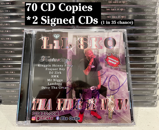 "Lil Sko" - "Tha Time Iz Now!" - Limited CD Release